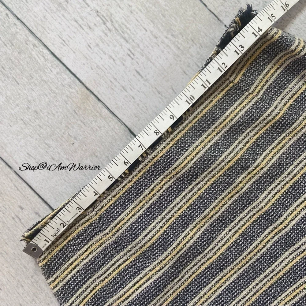 Weekend Max Mara striped cotton tweed fringe trim pencil skirt *shop@iamwarrior